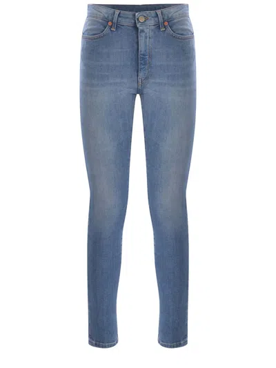 Shop Dondup Jeans In Denim Azzurro