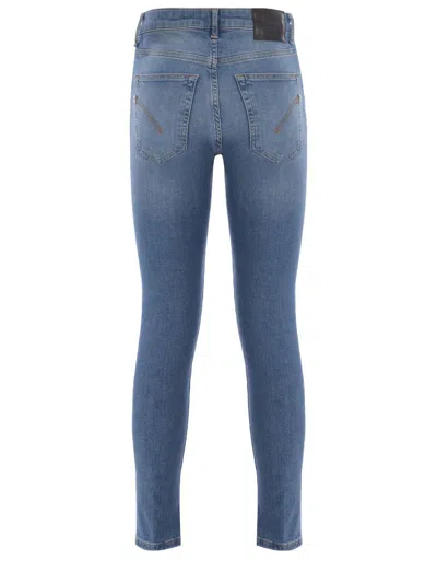 Shop Dondup Jeans  "iris" In Denim Azzurro