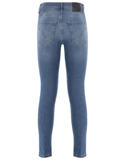 Shop Dondup Jeans In Denim Azzurro