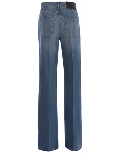 Shop Dondup Jeans  "amber" In Denim Azzurro