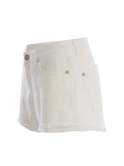 Shop Richmond Shorts  "fukuja" In White