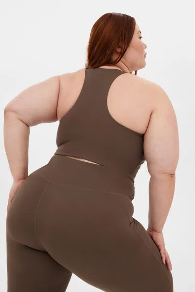 Girlfriend Collective Café Dylan Tank Bra