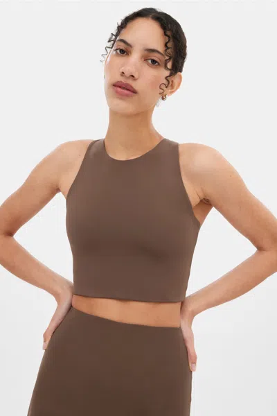 Girlfriend Collective Café Dylan Tank Bra