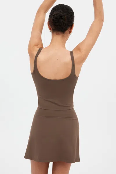 Girlfriend Collective Café Gemma Scoop Tank