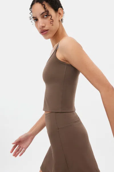 Girlfriend Collective Café Gemma Scoop Tank