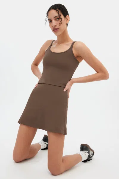 Girlfriend Collective Café Gemma Scoop Tank