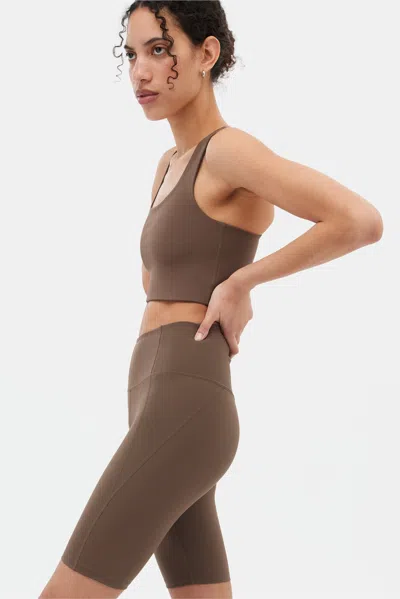 Girlfriend Collective Café High-rise Bike Short