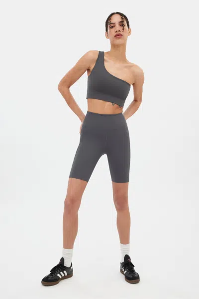 Girlfriend Collective Moon Bianca One Shoulder Bra