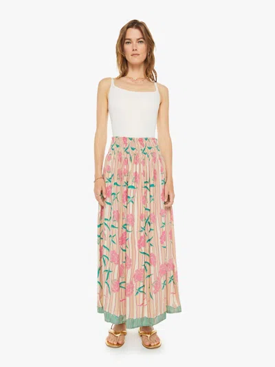 Shop Natalie Martin Bella Skirt Chamomile Rose In Baby Pink