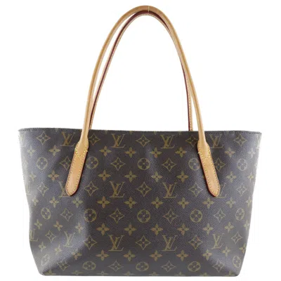 Pre-owned Louis Vuitton Raspail Canvas Tote Bag () In Brown