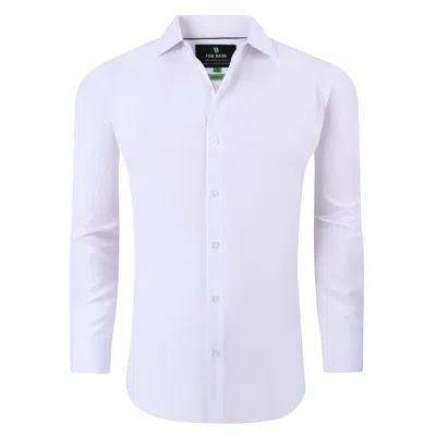 Shop Tom Baine Performance Stretch Solid Button Down In White
