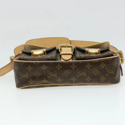 Pre-owned Louis Vuitton Hudson Brown Canvas Shoulder Bag ()