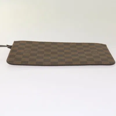 Pre-owned Louis Vuitton Neverfull Brown Canvas Wallet  ()