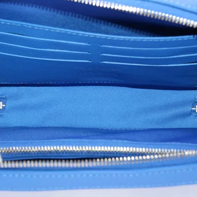 Pre-owned Louis Vuitton Trunk Blue Canvas Shoulder Bag ()