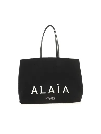 Shop Alaïa Totes In Noir
