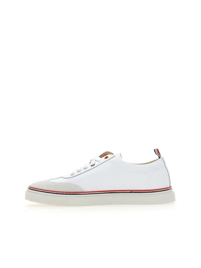 Shop Thom Browne Sneakers In White