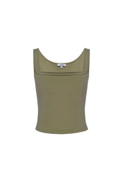 Fw24 Luna Top In Moss