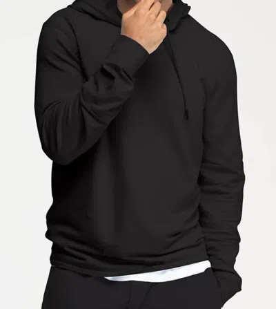 Shop Swet Tailor Lightweight Hoodie In Black