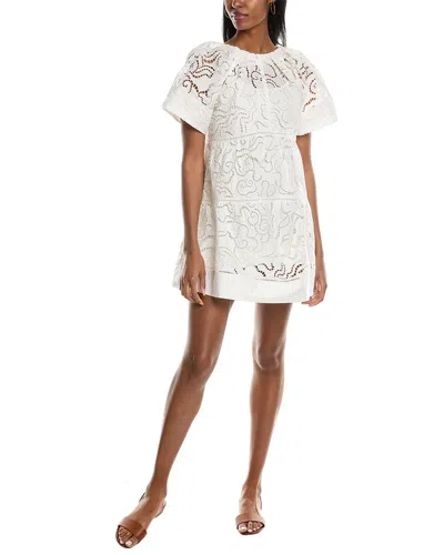 Shop A.l.c A. L.c. Camila Mini Dress In White