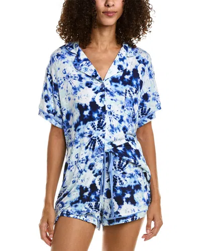 Shop Intimately Wallflower Caribbean Joe Pajama Set In Blue