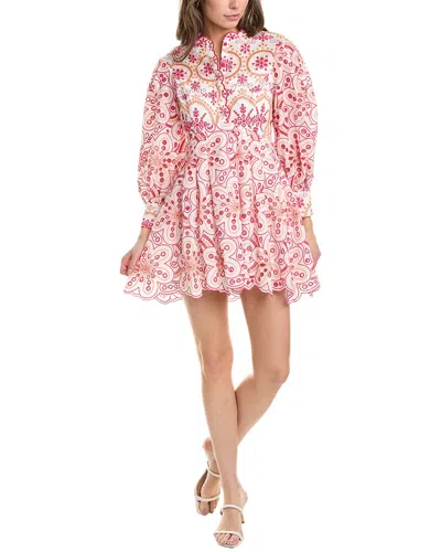 Shop Charo Ruiz Franca Mini Dress In Pink