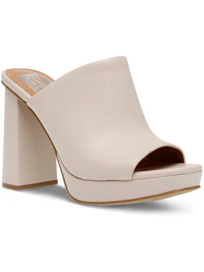 Shop Dolce Vita Womens Faux Leather Mule Sandals In Multi