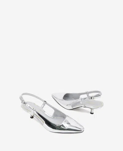 Shop Kenneth Cole Martha Slingback Heel In Silver