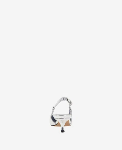 Kenneth Cole Martha Slingback Heel In Silver
