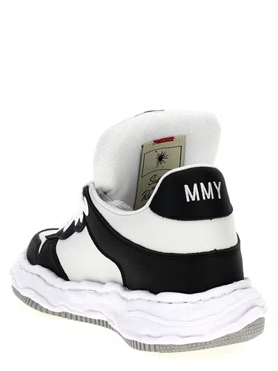 Shop Miharayasuhiro Wayne Sneakers White/black