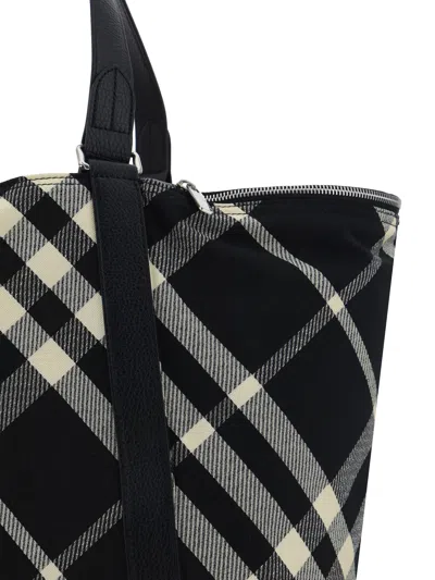 Shop Burberry Men Festival Tote Bag In Multicolor