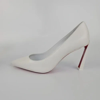 Shop Christian Louboutin Women Lvr Exclusive 85mm Condora Leather Pumps In White