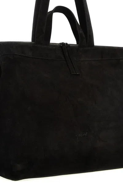 Shop Marsèll Men 'borso' Shopping Bag In Black