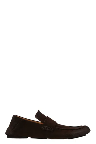 Shop Marsèll Men 'toddoni' Loafers In Brown