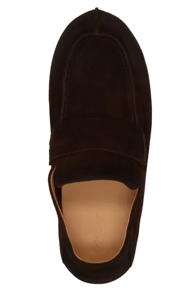 Shop Marsèll Men 'toddoni' Loafers In Brown