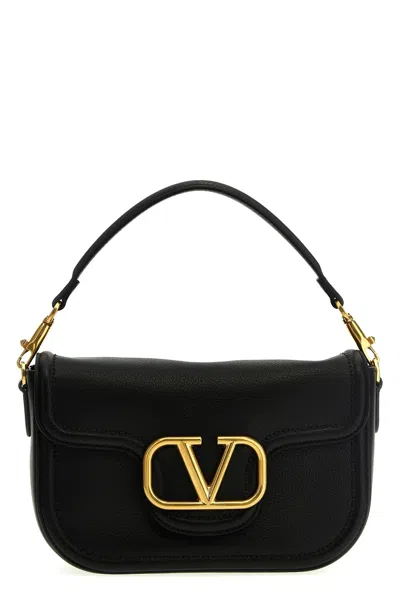 Shop Valentino Garavani Women  Garavani 'alltime' Shoulder Bag In Black