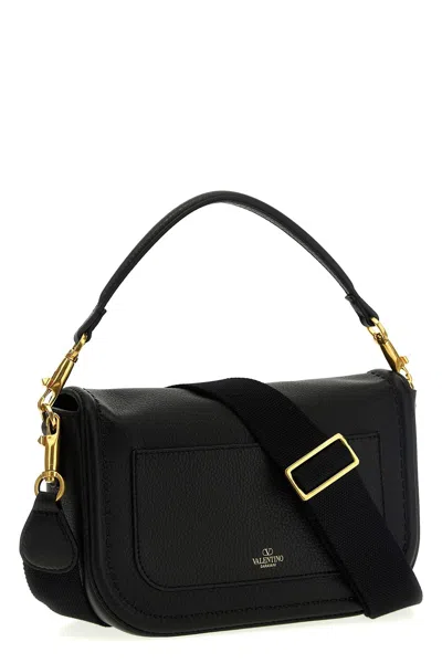 Shop Valentino Garavani Women  Garavani 'alltime' Shoulder Bag In Black