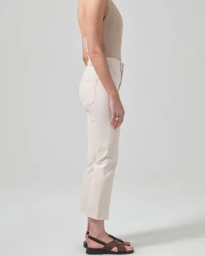 Billy Reid Citizens Of Humanity Isola Cropped Boot (almondette) In Natural