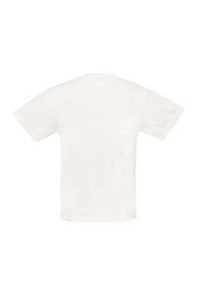 Shop Stone Island Short-sleeved T-shirt In White