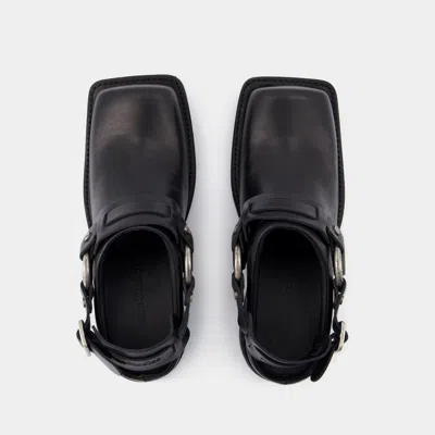 Shop Acne Studios Sandals In Black
