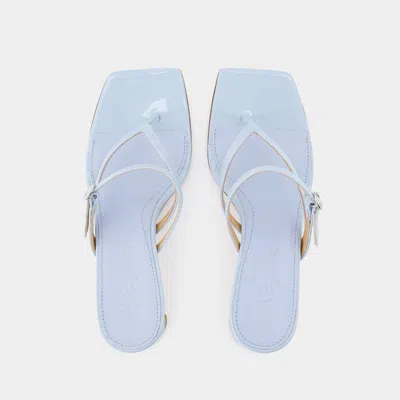 Shop Aeyde Sandals In Blue
