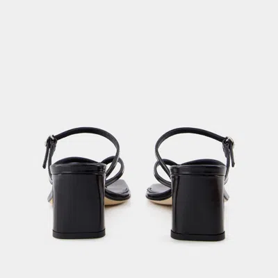 Shop Aeyde Sandals In Black
