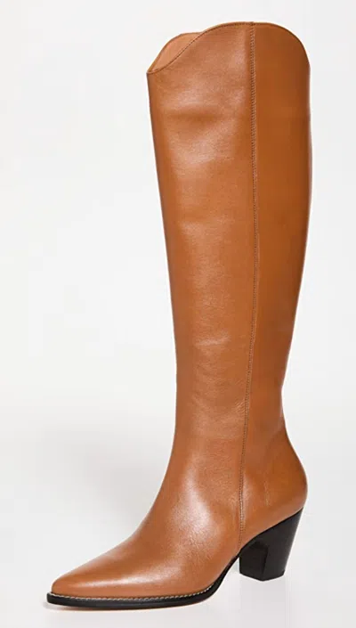 Shop Rachel Comey Women's Lahara Leather Boot In Natural In Brown