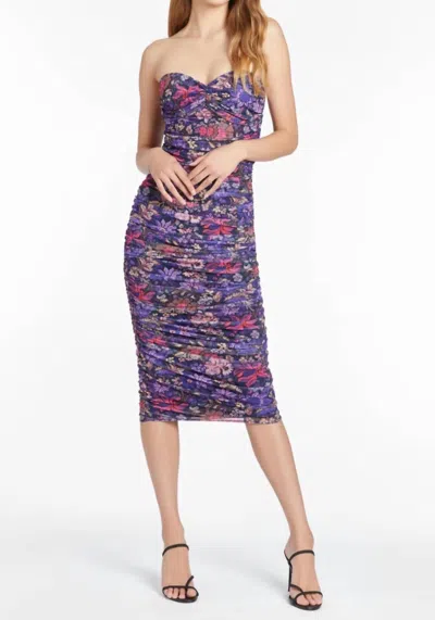 Amanda Uprichard Lopez Dress In Purple