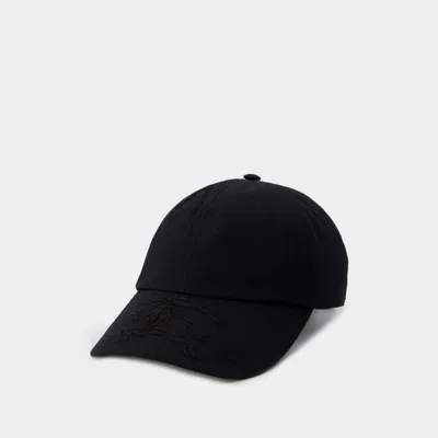 Shop Burberry Caps & Hats In Black