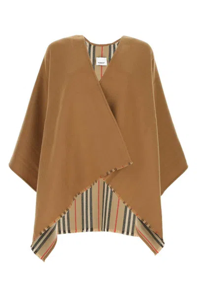 Shop Burberry Coats In Camel