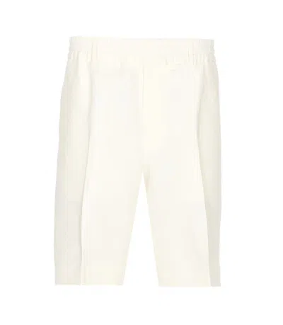 Shop Burberry Shorts In White