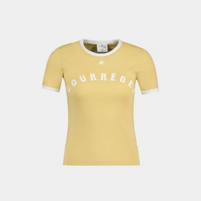 Shop Courrèges T-shirts & Tops In White