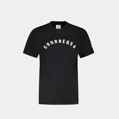 Shop Courrèges T-shirts & Tops In Black