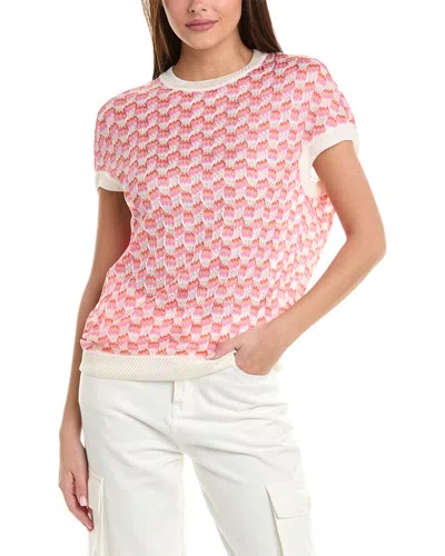 Shop M Missoni Sleeveless Top In Pink