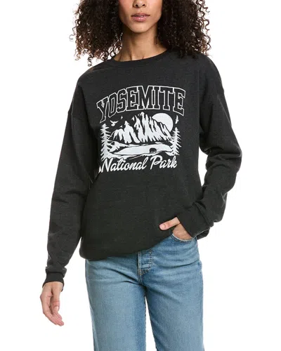 Shop Aiden Graphic Sweatshirt In Black